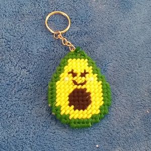 Avocado keychain